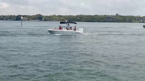 North Bridge Siesta Key Boats and blue water