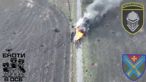 Two enemy IFVs were burned and the invaders were driven back