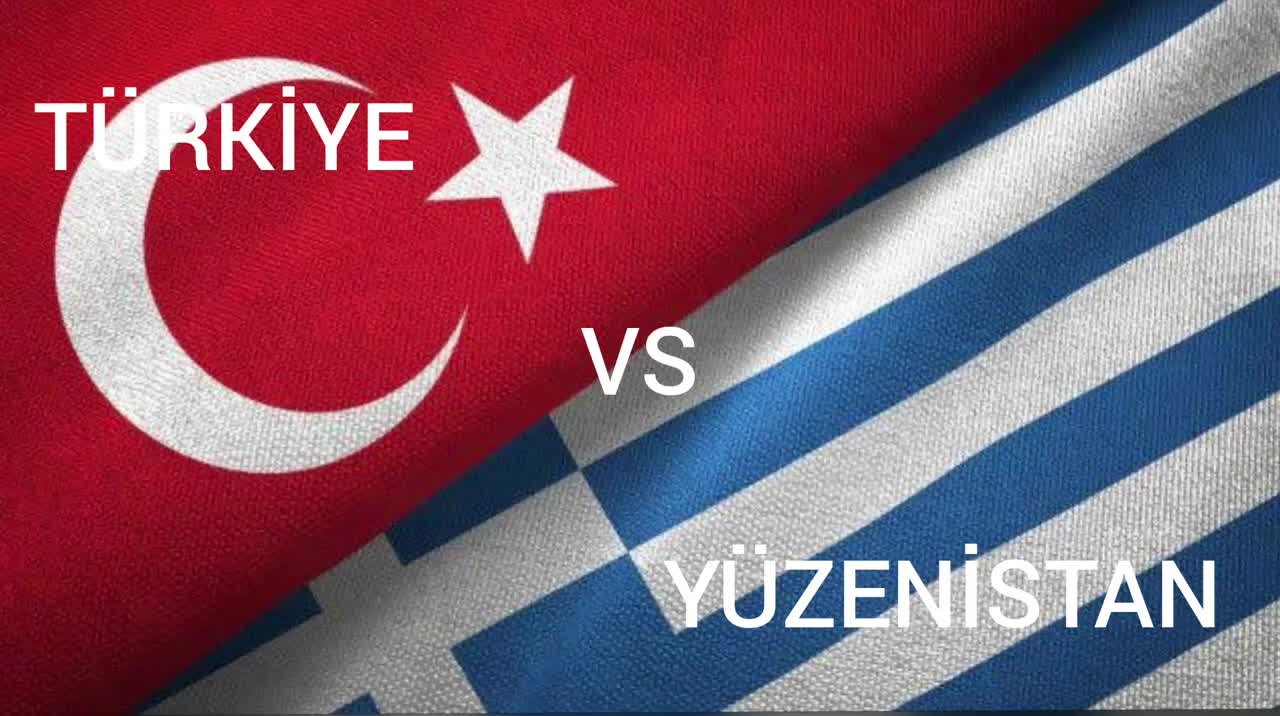 TÜRKİYE VS YÜZENİSTAN #türkiye #yunanistan #vs