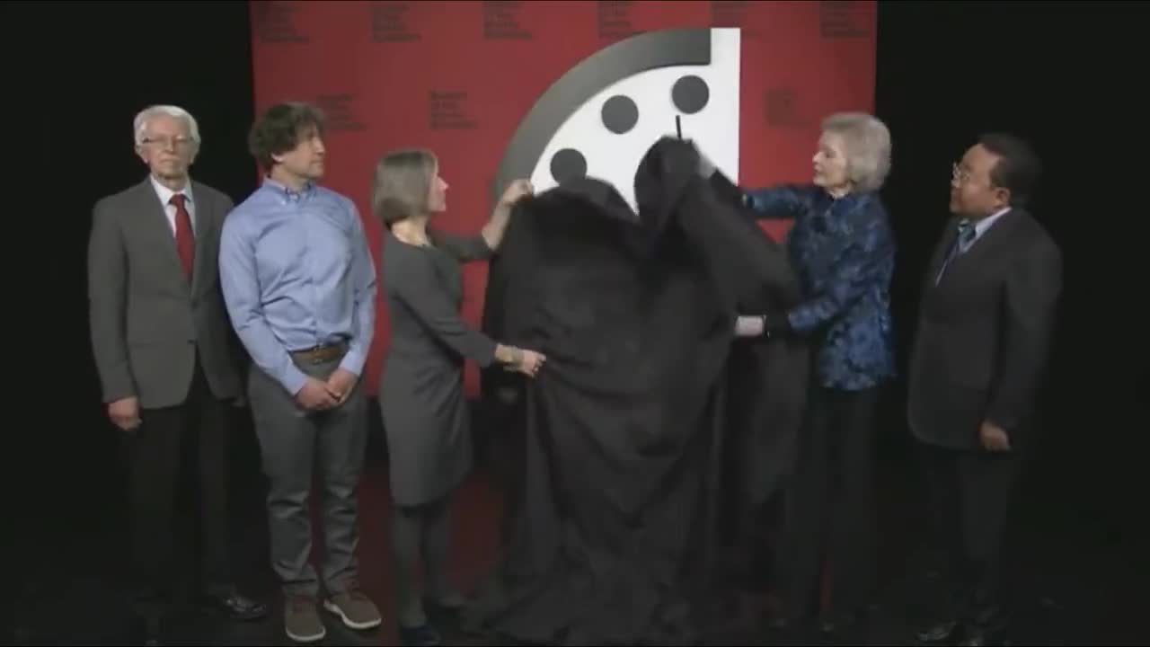 Doomsday clock set the closest it’s ever been & no one cares. 🐸🍿