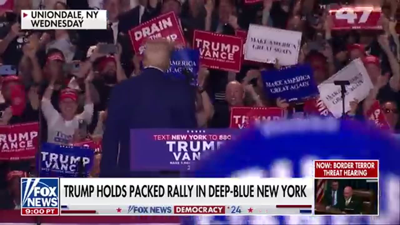 Trump PACKS arena in deep-blue state after 2nd assassination attempt