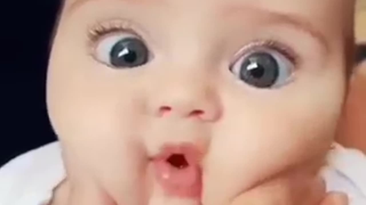 innocent cute baby video