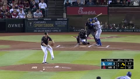Dodgers vs. D-backs Game Highlights -4623- MLB Highlights