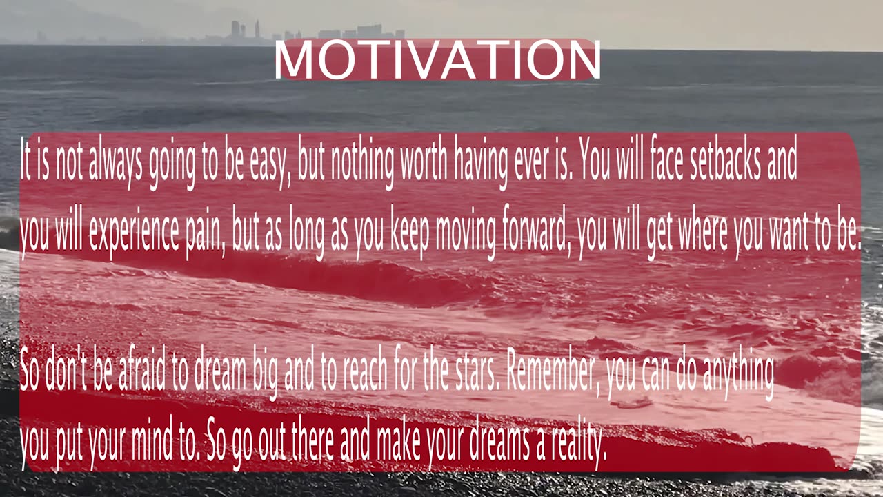 MOTIVATION WAKE UP