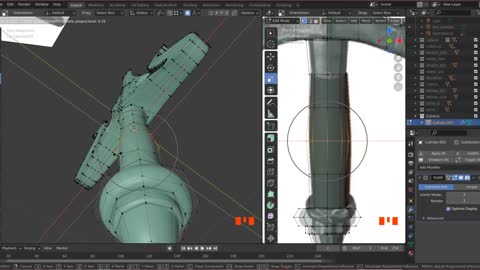 Blender Escultura He-man 22