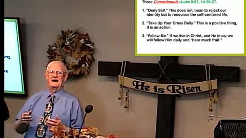 2024-10-13 HDBC -The Disciple’s Cross - Luke 9_23-27 - PASTOR KEN REED