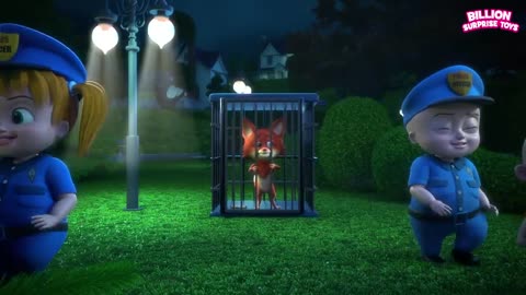 Let's trap the Naughty Fox!Rescue Mission Adventure stories for kids.