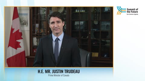 Canadian Prime Minister, Justin Trudeau, Also Emphasizes Global Order - Summit of the Future 2023