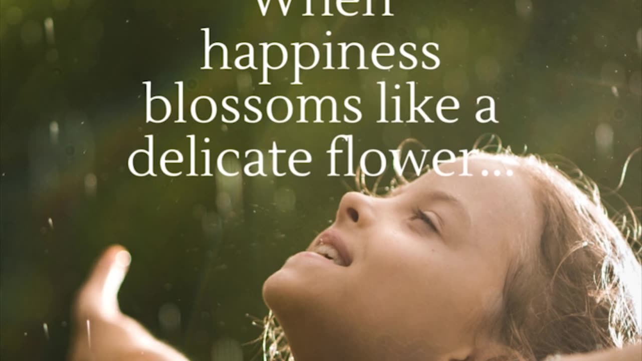 Blooming Happiness, Love and Gratitude #Shorts #happinessfacts #subscribe