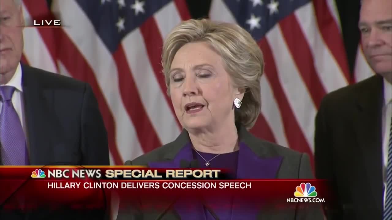 Hillary Clinton's Full Concession Speech