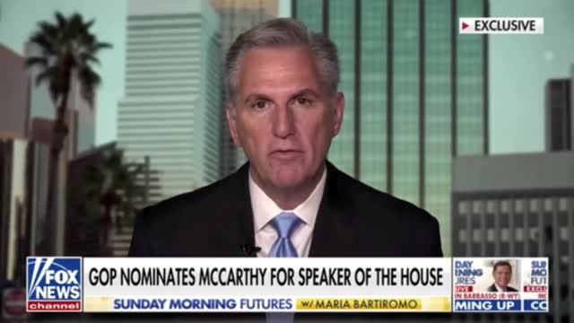 Kevin McCarthy says he will keep his promise