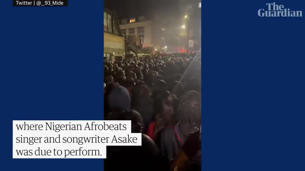 Asake gig in Brixton cancelled after suspected crowd crush