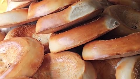 Complete process of making amazing legendary Uzbekistan bread