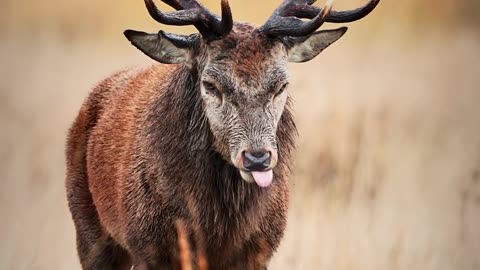 Rain deer wild moments..