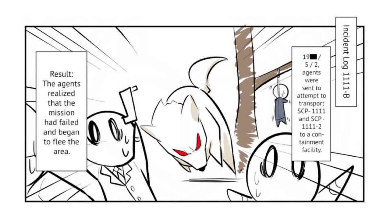 Oversimplified SCP Chapter 110 - SCP-1111# White Dog
