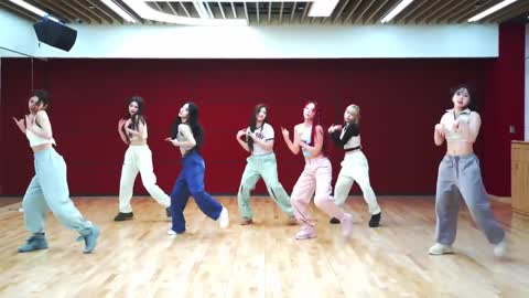 NMIXX - 'DICE' Dance Practice Mirrored