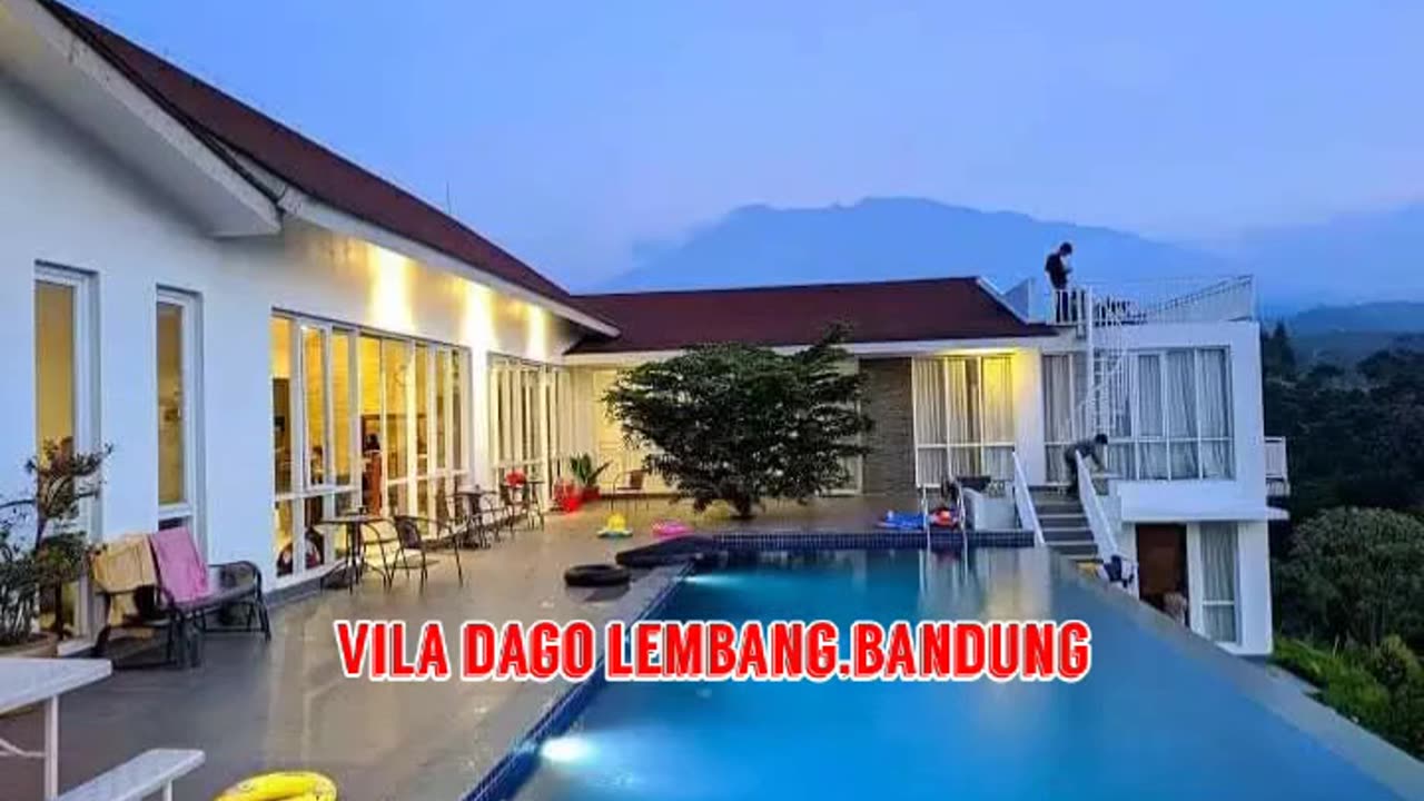 Villa in Dago Lembang, Bandung || The villa is very comfortable