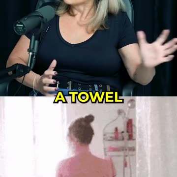 The FBI pulled up on her in the shower😂