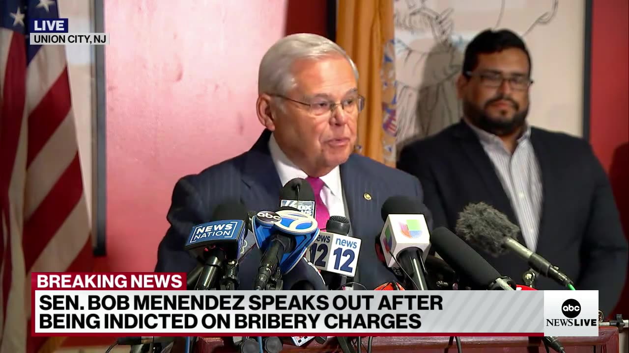 Sen bob Menedez promis to fight.....