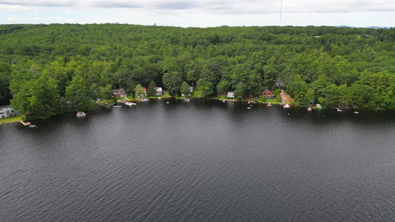 Flying over Panther Pond