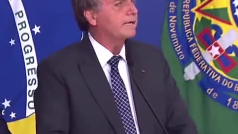 Brazilian President Has Legendary Response To Question About Vaccine Mandates