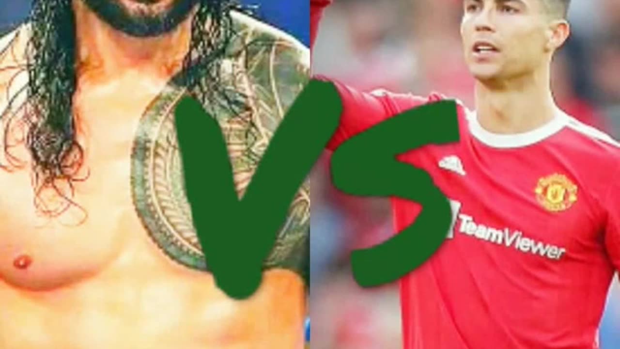 Roman Reigns Vs Cristiano Ronaldo. | #romanreigns #ronaldo #king #wwe #fifaworldcup #foryou #viral .