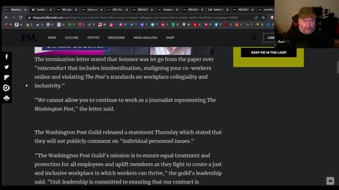 Bitch from the WAPO is fired HAHAHAHAHA