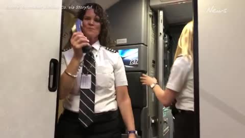 History making mother and daughter pilot team takes first flight