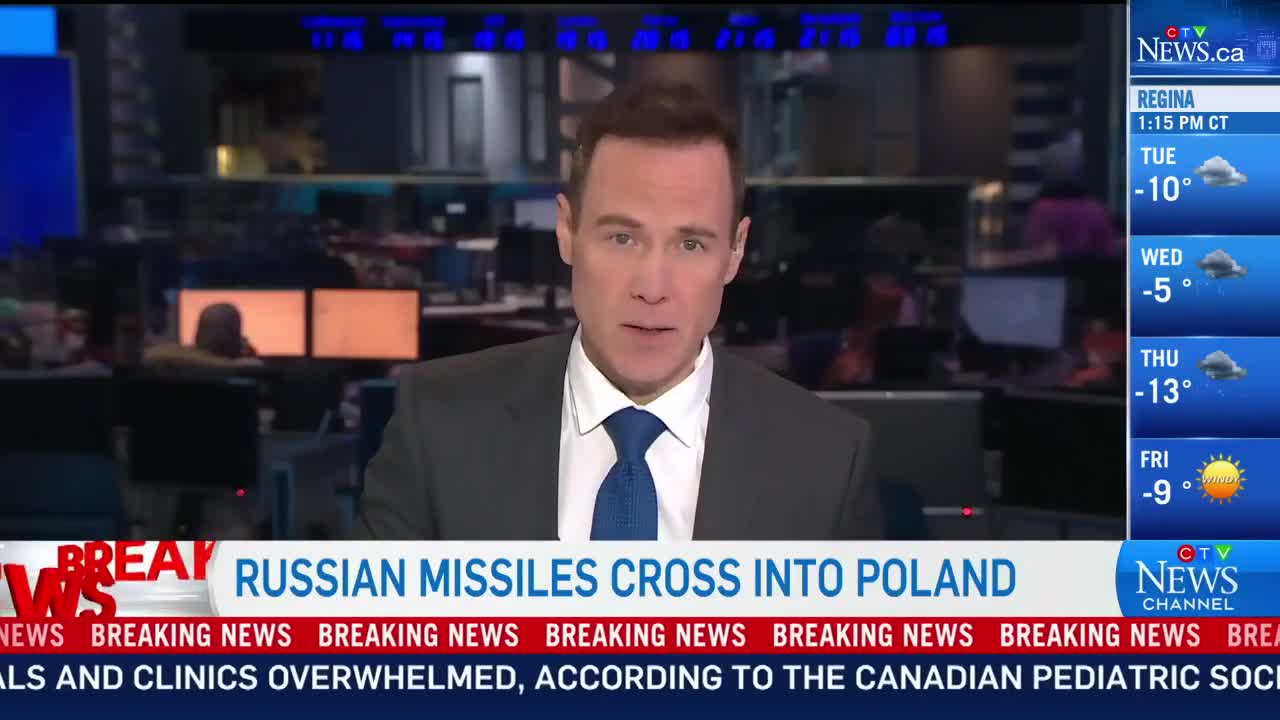 Two people dead after Russian missiles cross into Poland _ U.S. Officials