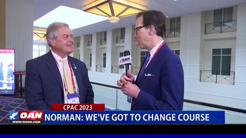 Norman: We've got to change course