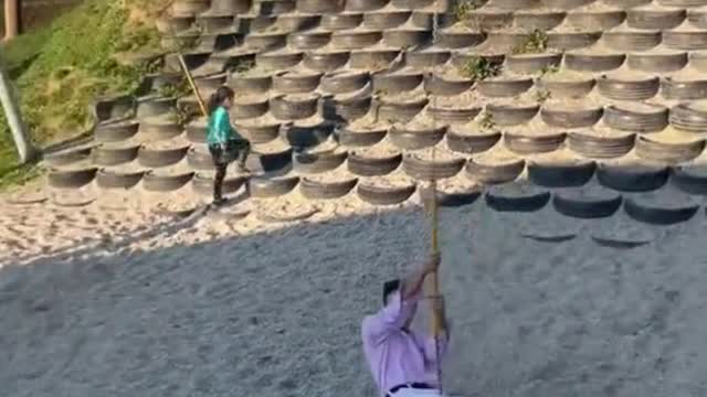 pov: playgrounds in Austria aren't plastic like America은