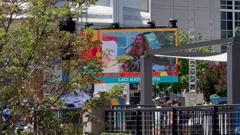 Laci Kaye Booth at CMA Fan Fest 2022, Nashville, Tennessee