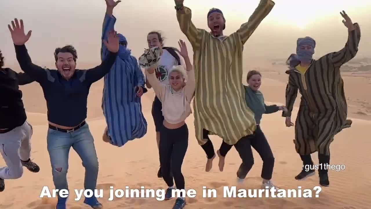 NEW MAURITANIA GROUP TRIP 🚂 (2nd May - 8th May 2022)