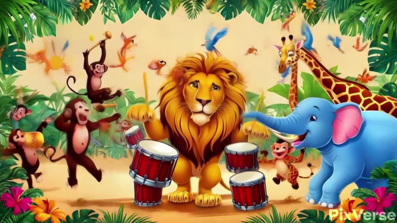 The Jungle Parade | Animation cartoons poems