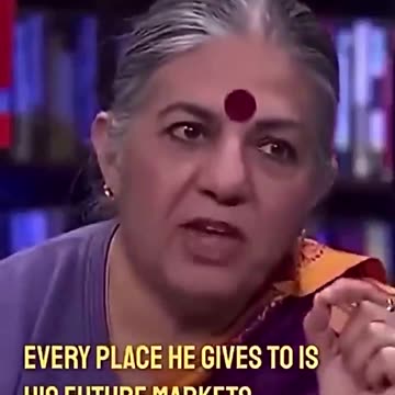 Dr Vandana Shiva Bill Gates didn't invent anything