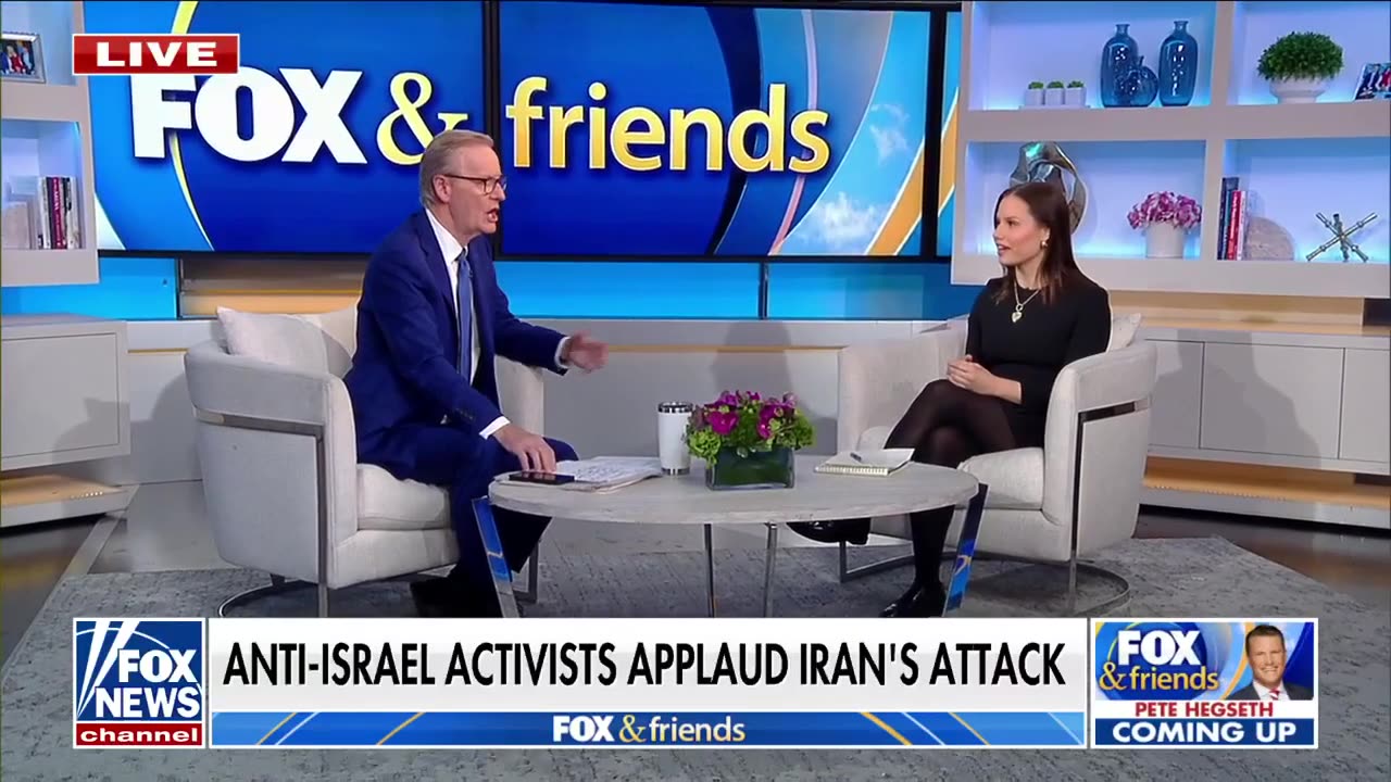 Olivia Reingold recounts moment when activists cheered attack on Israel