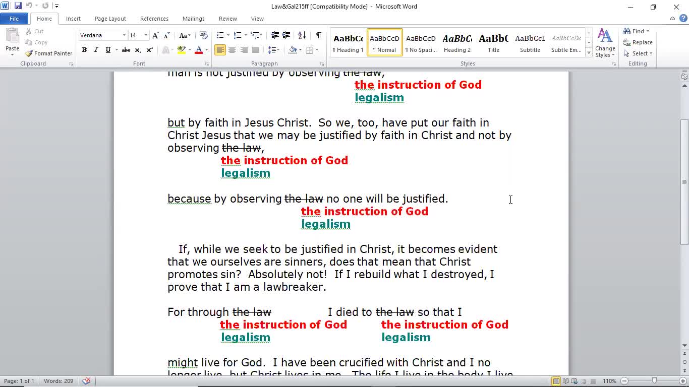 The Law Part 1