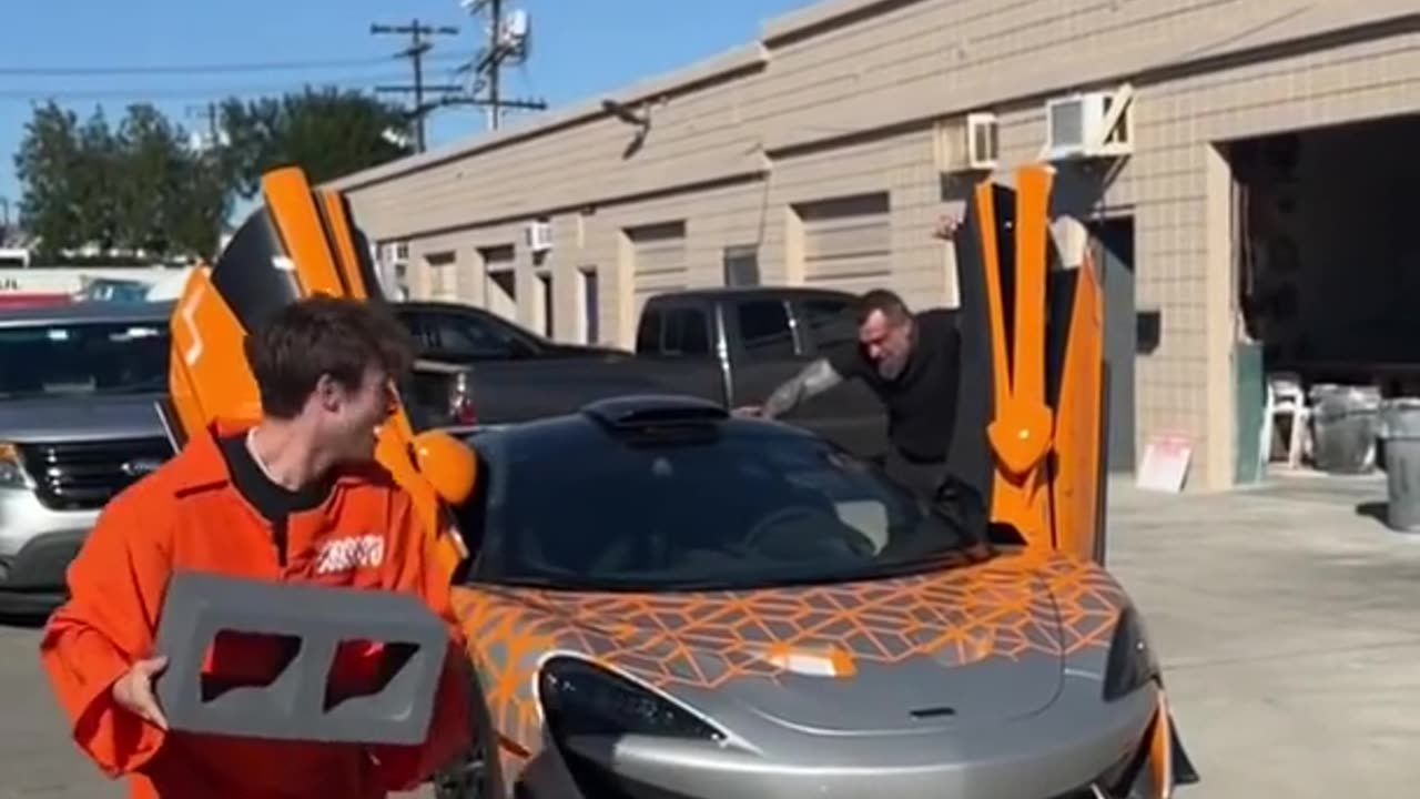 I RUINED A $500,000 SUPER CAR WITH THIS PRANK 😳 - #shorts