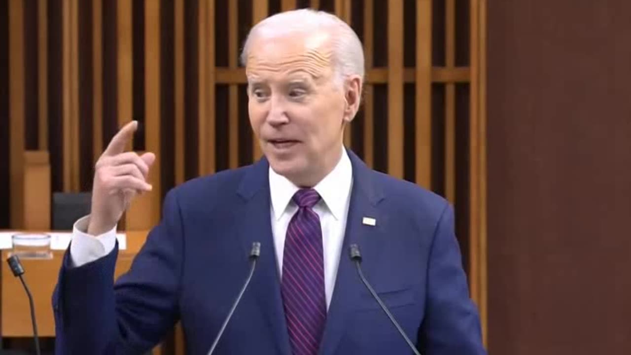 Biden in Address to Canadian Parliament: “I Applaud China For Stepping Up. Excuse Me, Canada!”