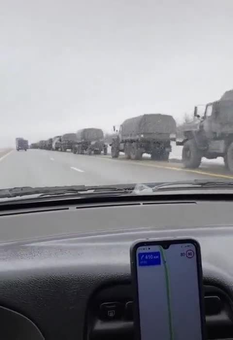 M4 highway in Russia which goes from Moscow to Voronezh and to Rostov-on-Don