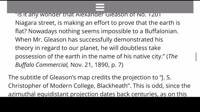 Gleason and his map explained