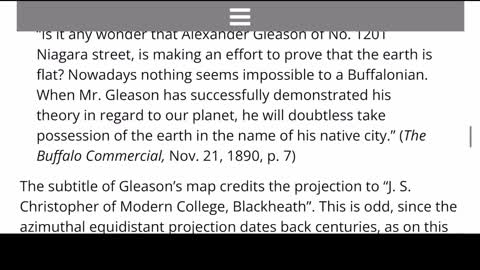 Gleason and his map explained