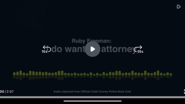 Ruby, Freeman voice recording