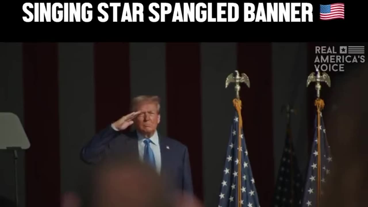 A new video has emerged on social media showing J6 prisoners singing "The Star-Spangled Banner."