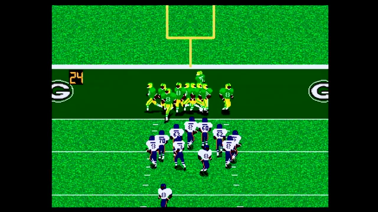 Madden96 (Sega Genesis) Bears vs Packers Part3