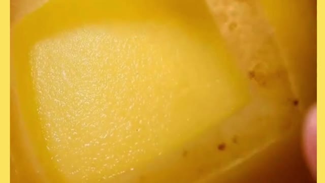 Fun with food, so satisfying to watch