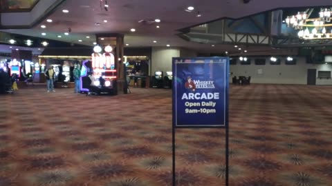 RJay64 Tours - Arcade at Whiskey Pete's Hotel and Casino in Primm, Nevada - Southwest of Las Vegas