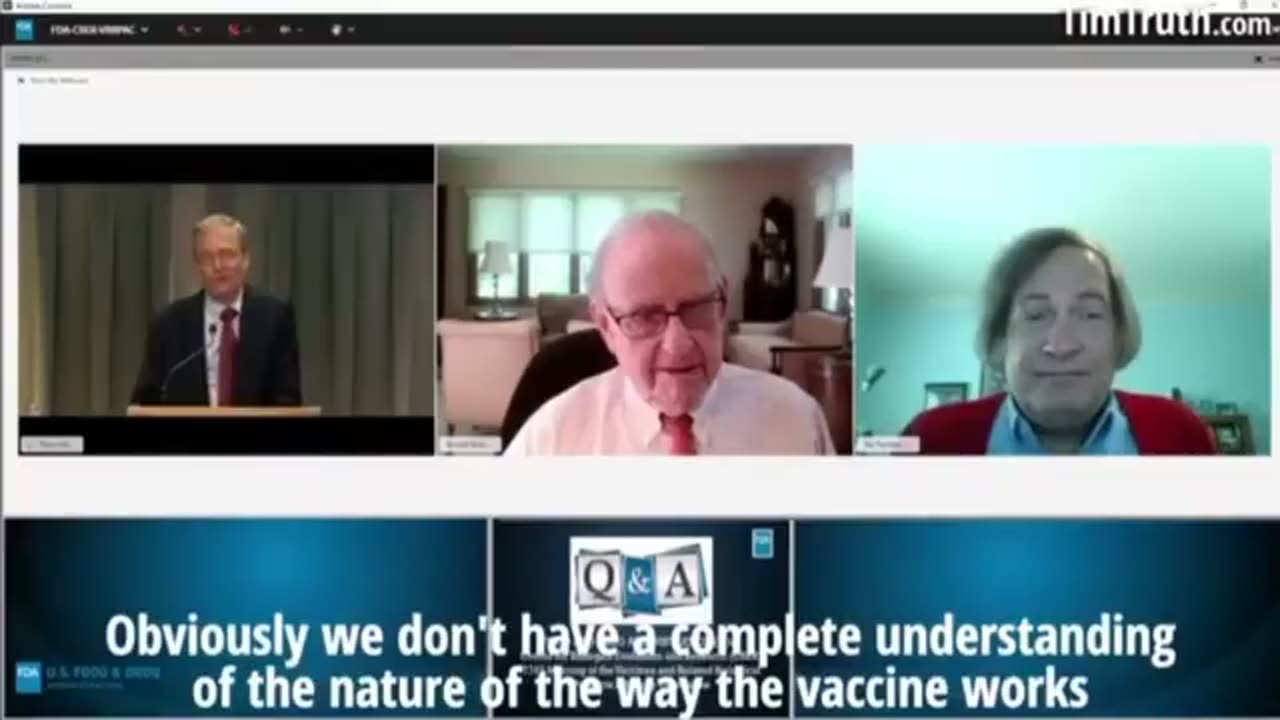 פייזר מודה בפני האף די אי שהיא לא יודעת איך פועל החיסון נגד קורנה ובמחקרים החיסון לא הראה יעילות