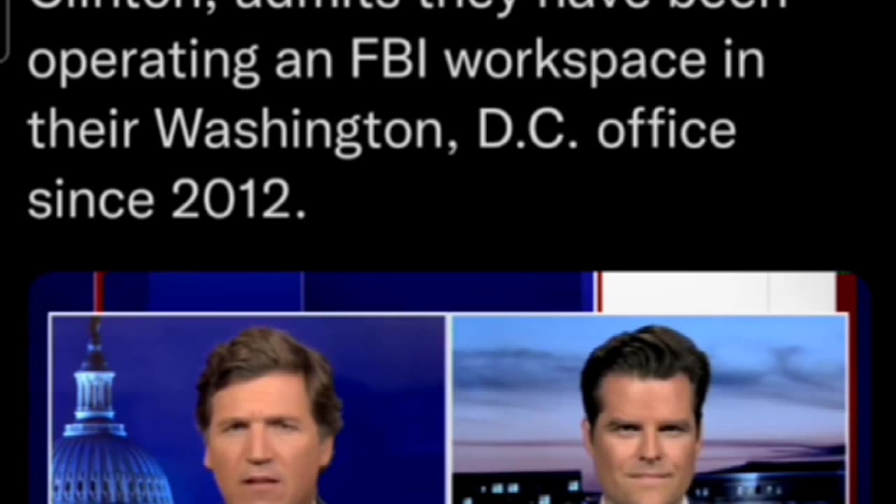 TUCKER CARLSON | HILLARY CLINTON’S LAW FIRM/ THE DNC IS THE FBI