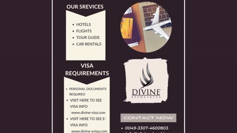 Your Trusted Visa Partner: Divine Associates Ltd